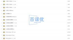 【马士兵】Java就业班 - 框架，分布式，微服务|高清完结