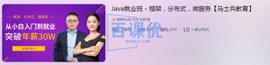 【马士兵】Java就业班 - 框架，分布式，微服务|高清完结
