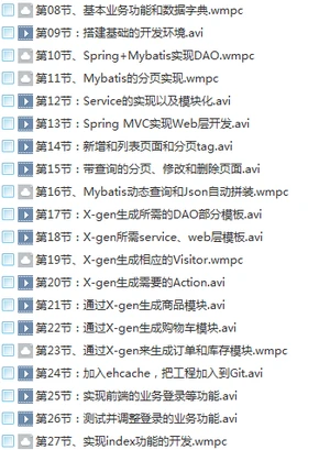15套java架构师视频教程(初级篇+进阶篇+高级篇+架构篇)技术进阶路线插图(49) 15套java架构师视频教程(初级篇+进阶篇+高级篇+架构篇)技术进阶路线插图(49)